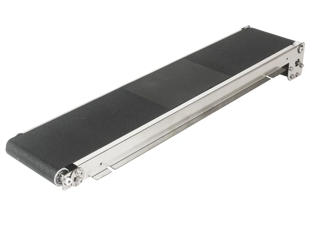 Nastro Trasportatore Mini Elettrico 12V - Acciaio Inox, Velocità Regolabile, 49cm - Foto 2