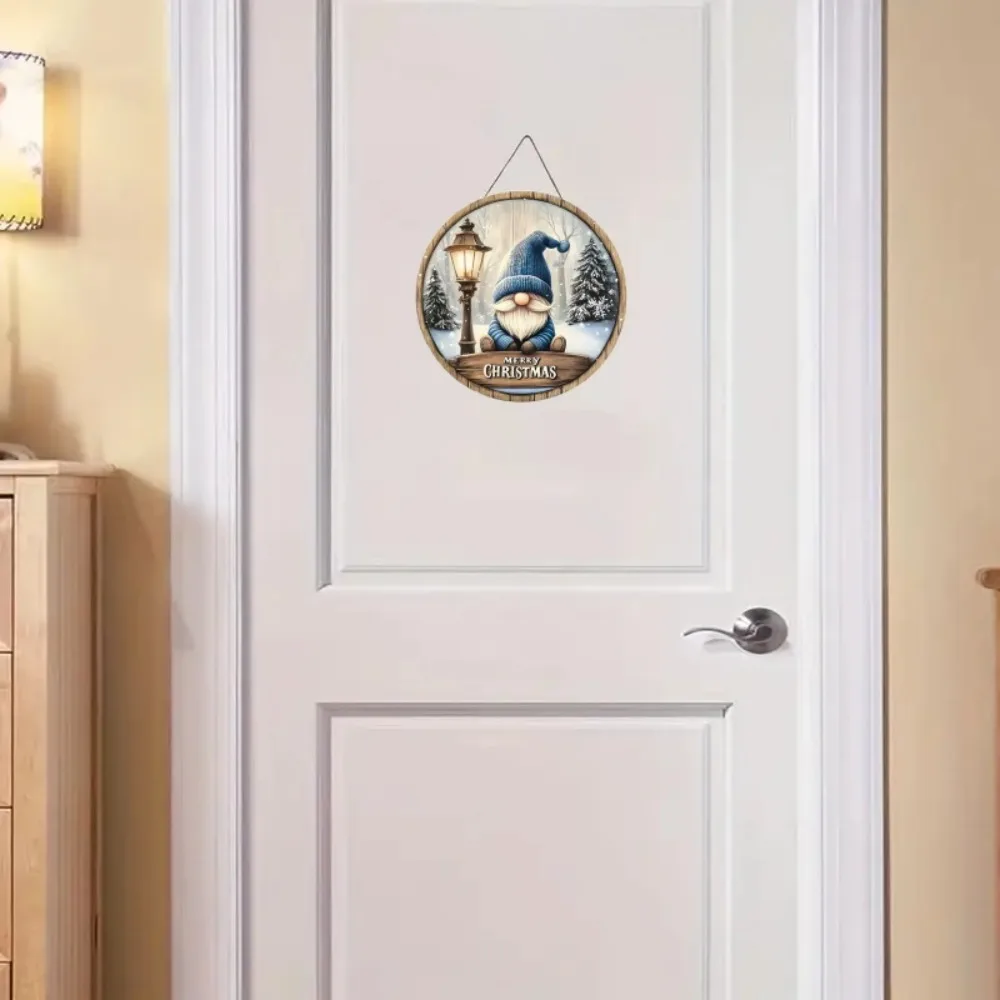 Christmas Gnome Wooden Sign 5