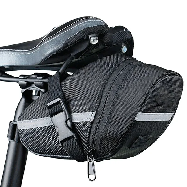 Sac de vélo en Nylon étanche, siège de rangement de selle de vélo de montagne, pochette à outils arrière, accessoires de cyclisme en plein air 1