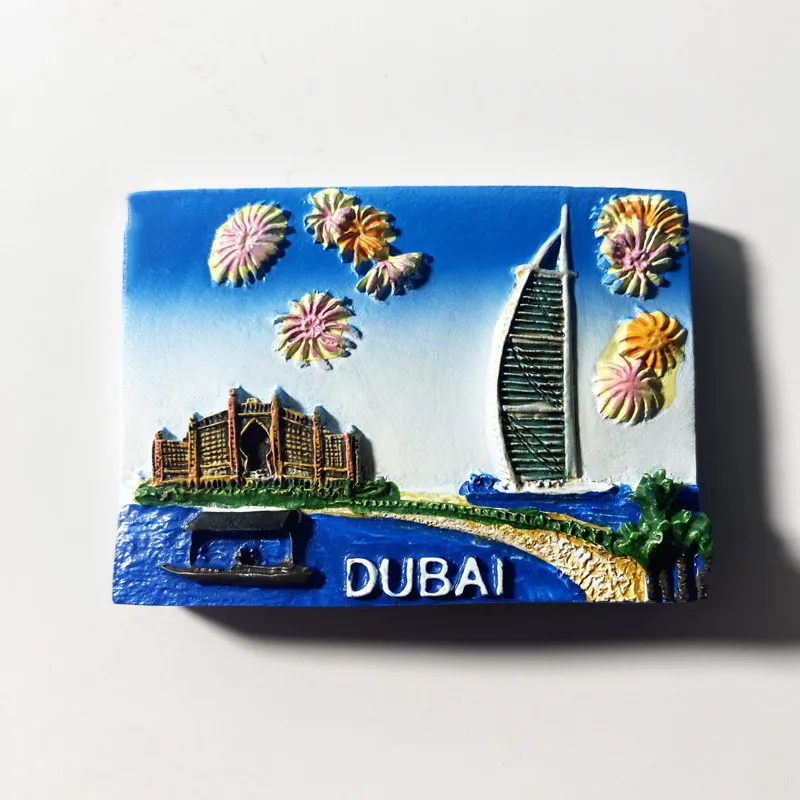 Dubai Travelling Souvenirs Fridge Burj Al Arab Fridge
