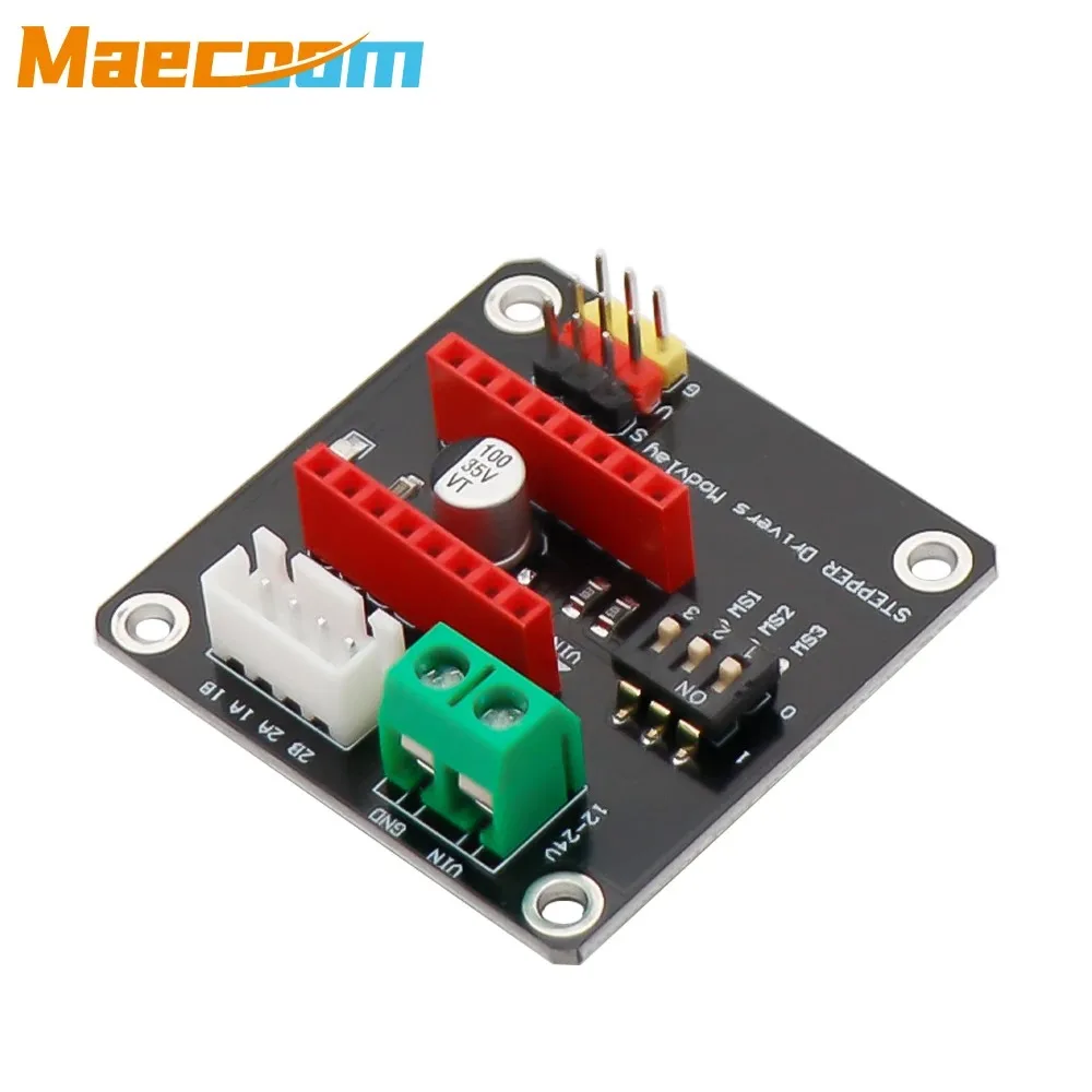 42 스테퍼 모터 드라이버 확장 보드 DRV8825 A4988 Arduino UNO R3 Ramps1.4 DIY 키트용 3D 프린터 제어 실드 모듈