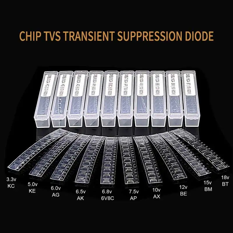 Patch TVS Transient Suppression Clamp Diode Set SMBJ3.3 5.0 6.0 6.5 6.8 15 18CA 50pcs smaj30a ck unidirectional smaj30ca yk bidirectional do 214ac tvs transient suppression diode