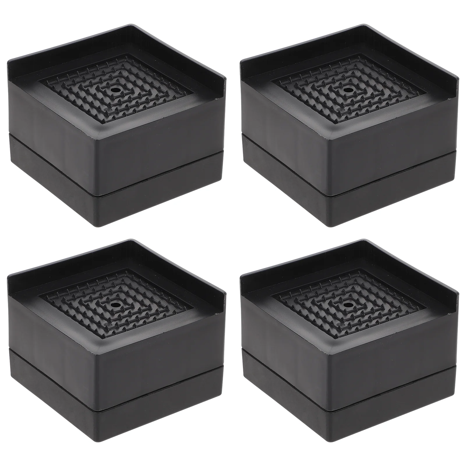 

4 Pcs Furniture Moisture-proof Floor Mat Table Leg Extenders Bed Riser Thicken Polypropylene Lifting Pads