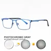 Fashion Metal Myopia Classic Color Changing Glasses Ball Luminosity0 ~ 600Degree 3