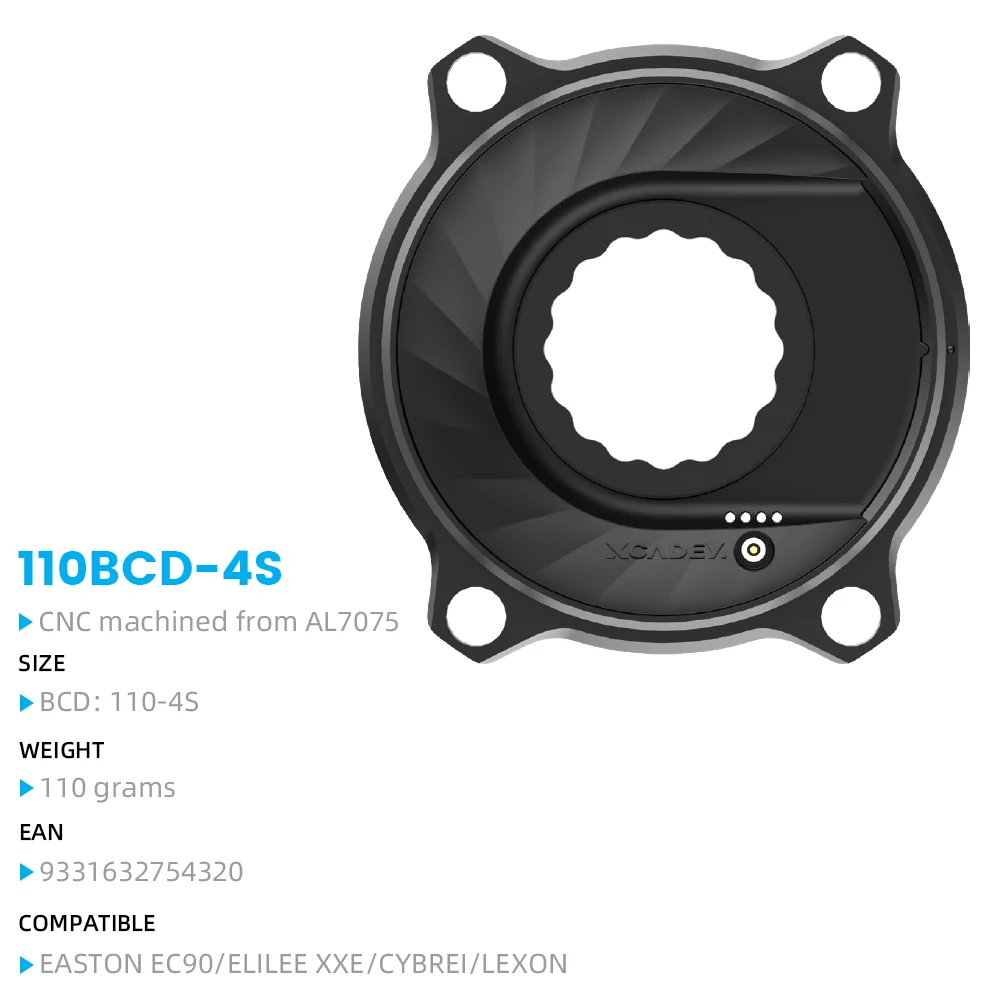 lexon 165mm 24mm + sigeyi AXO-E-4-110｜LEXON Carbon Road Cranksets