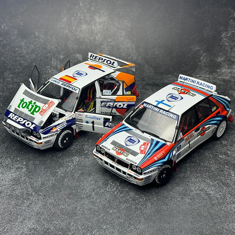 Lancia Integrale Martini Racing1/18モデル 1/18 Solido 1992 Lancia Delta HF Integrale Evo 1 Martini 6 Diecast