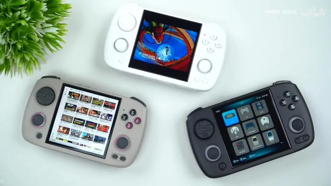 Anbernic Cubexx Retro Handheld Game Console Linux Wifi Joystick_voghion.com