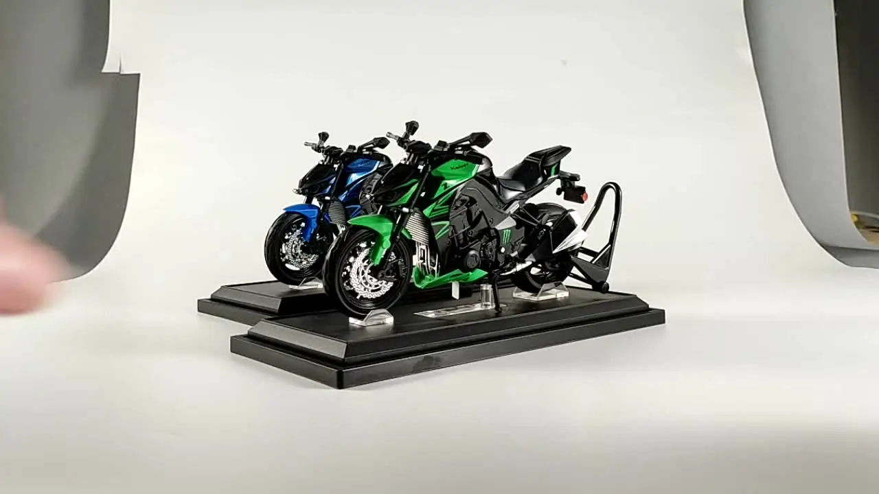 1:12 Kawasaki Z1000 Alloy Die Cast Motorcycle Model Toy Vehicle