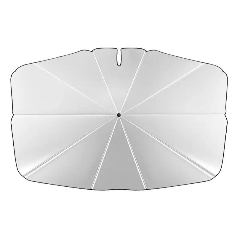 

Car Sun Shade Foldable Umbrella UV Protection Heat Insulation Parasol Auto Front Window Cover Interior Protector For Tesla