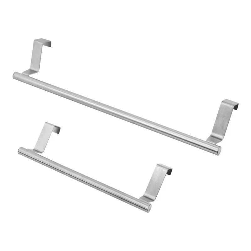 Stainless Steel Towel Rack Kitchen Towel Holder Sink Accessories Bathroom Towel Holder Under Sink Organizer SNJ004 6