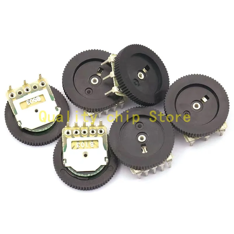 10pcsDoubleGeartuningpotentiometerB102B103B203B503B1KB10K