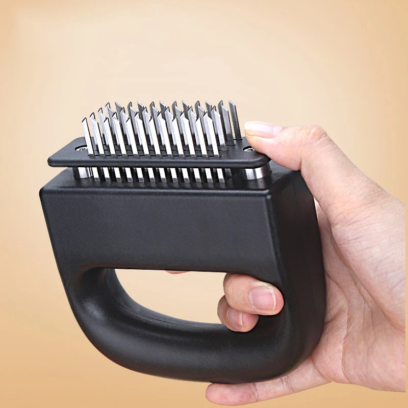 Meat Tenderizer 48 Stainless Steel Blades Needle Meat Tenderizer Cooking Tool Steak Mallet Kitchen Gadgets