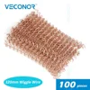 100Pcs Panel Dent Pulling Wavy Wires Wiggle Wires Spot Welding Machine Consumables 320mm Long 1