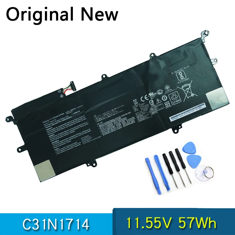 

NEW Original C31N1714 Laptop Battery For ASUS ZenBook Flip 14 UX461UA UX461UN UX461FA UX461FN 2-in-1 UX461UA-E1072T E1022T E1091