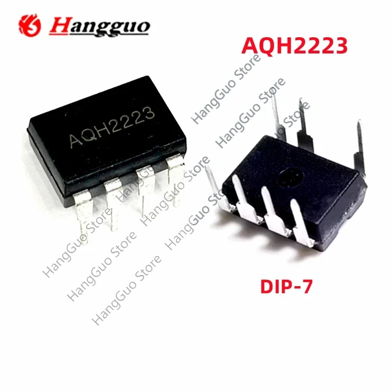 Puce Relais Statique AQH2223 DIP-7 - 1 Pièce - Pour Circuits électroniques Et Collecteur