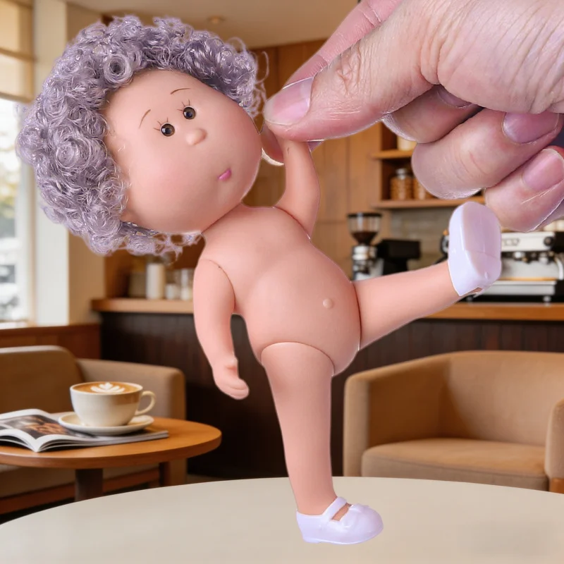 감자 인형 14cm 움직일 수 있는 관절 DIY 플라스틱 인형 어린이 장난감 동반자 생일 선물 소녀 방 장식 장식품