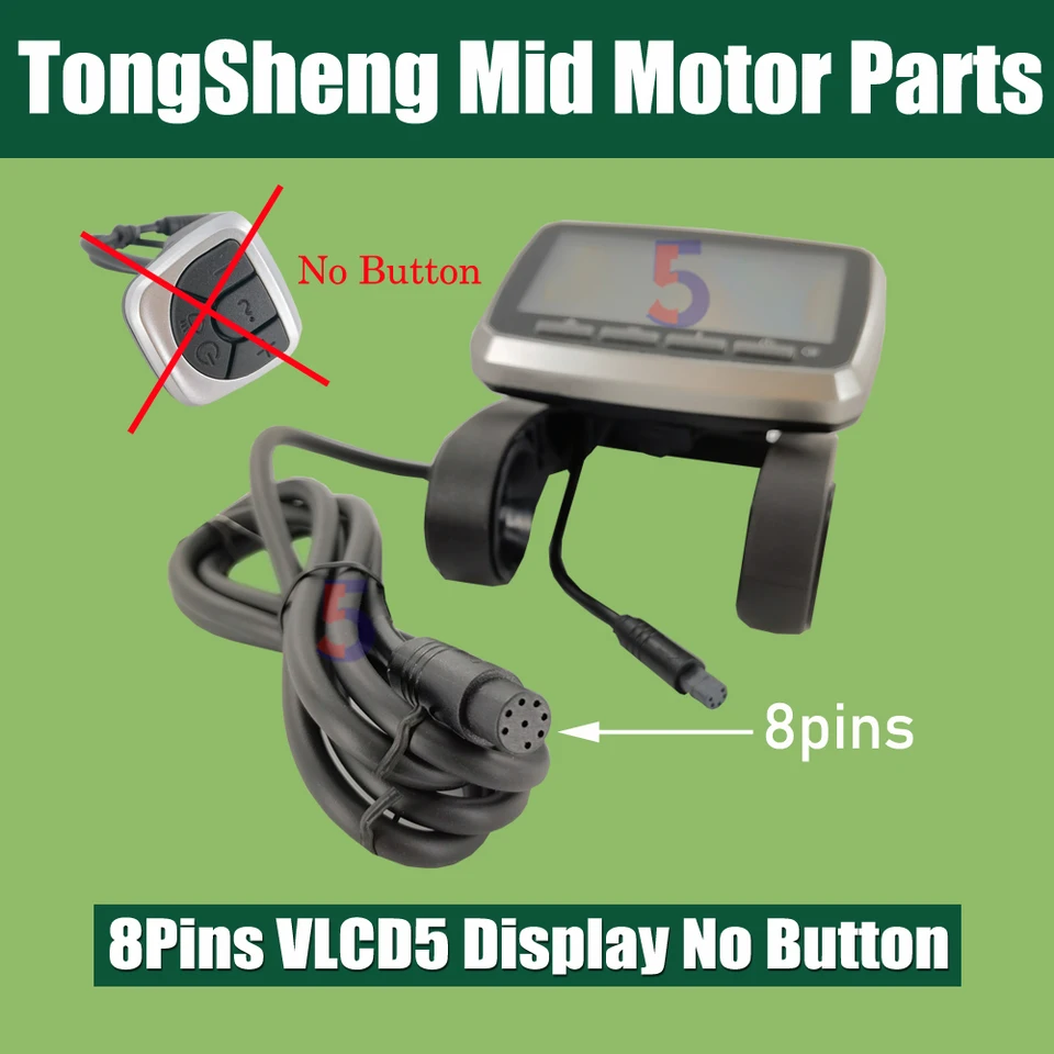 Sudemota VéLo éLectrique TSDZ2 TSDZ2B VLCD5 LCD 6Pin Display pour Mid Drive Motor Accessoires Sudemota VéLo éLectrique TSDZ2 TSDZ2B VLCD5 LCD 6Pin Display pour Mid Drive Motor Accessoires