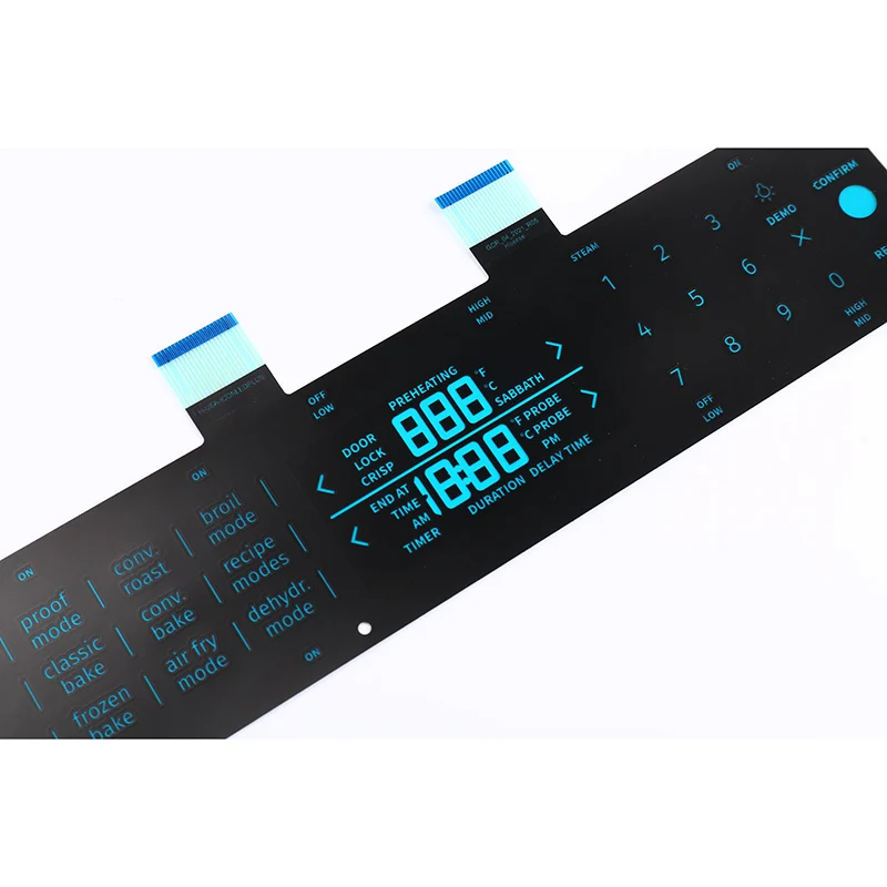Direct Sale Silkscreen Printing Metal Membrane Keypads