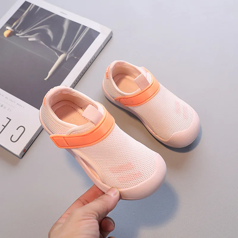 Children Sandals Boys Breathable Mesh Sport Sandals Girls Toe Protection Soft Sole Casual Shoes Size 23-36 kids shoes children sandals kids sandals