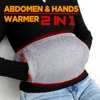 Electric Heating Belt Hand Warmer USB Charging Portable Heater Hot Compress Therapy Abdominal Waist Menstrual Uterus Warming Pad 2