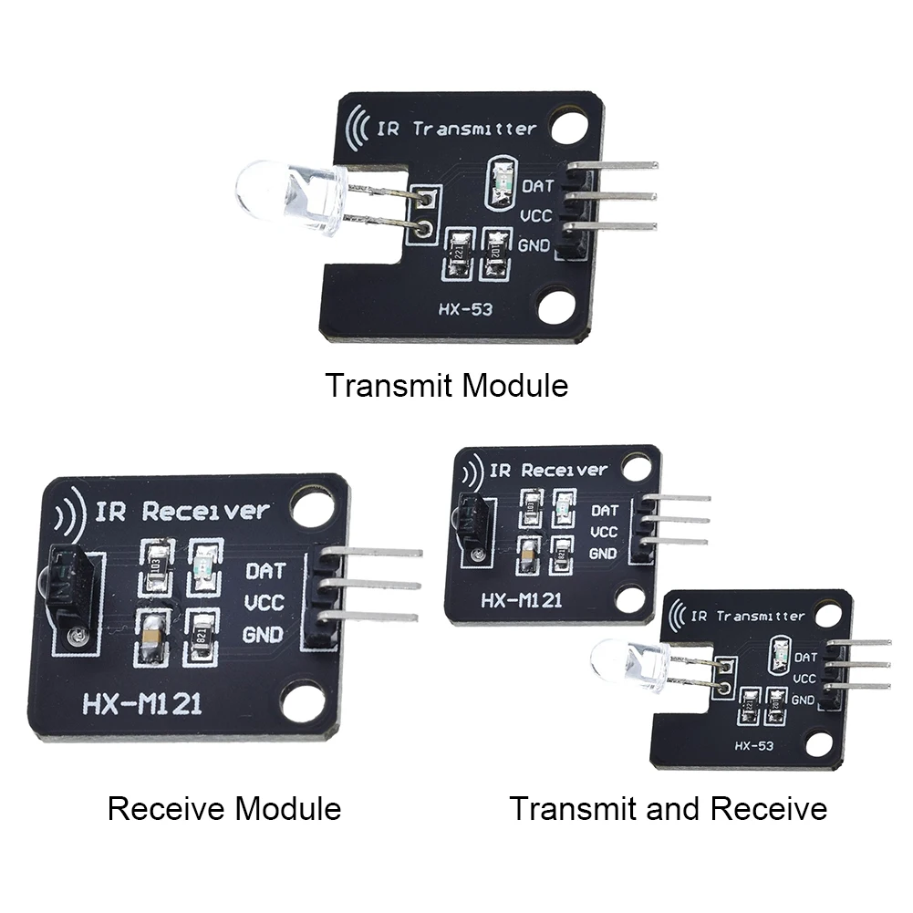 IRInfraredReceiverSensorModuleDigital38khzIRTransmitterandReceiverSensorKit5Vfor