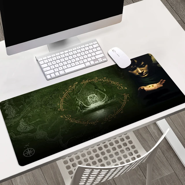 Tapis De Souris Lotrs Movie Rings 30X60 Mousepad Gaming Accessories XL  Mousepad Mausepad Alfombrilla Raton Tappetino