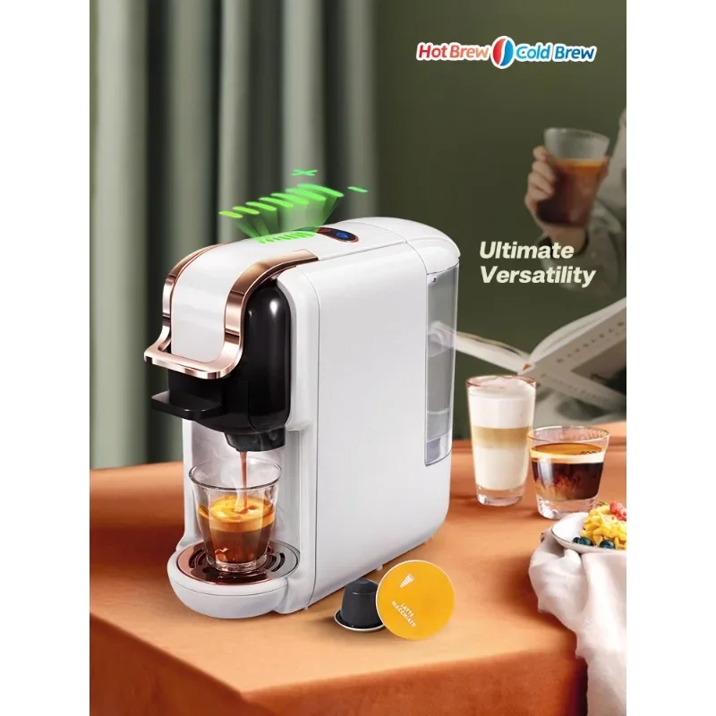 5 in 1 Multiple Capsule Coffee Machine Capsule ESE Pod Ground Coffee –  Kitchen Groups