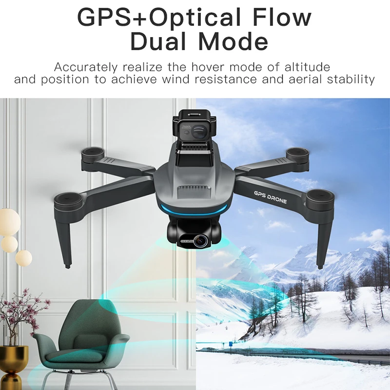 2025 L200 PRO MAX Professional Drone 8K HD Dual Camera Laser Obstacle Avoidance Brushless 3-Axis PTZ GPS FPV Dron Quadcopter Toy
