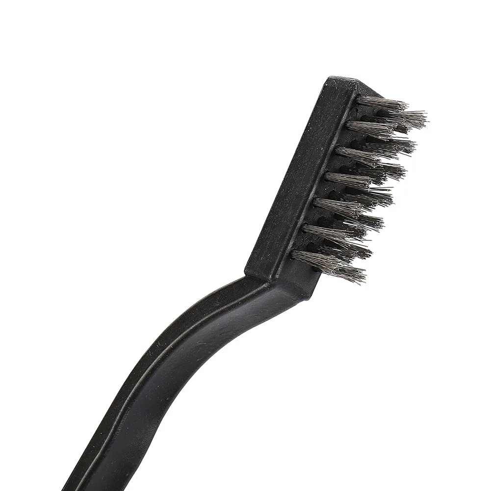 Description Picture 6 of item6pcs Small Wire Brushes Cleaning Brushes For Mechanical Parts Derusting Remove Paint Accessories 13cm Stainless Steel Wire