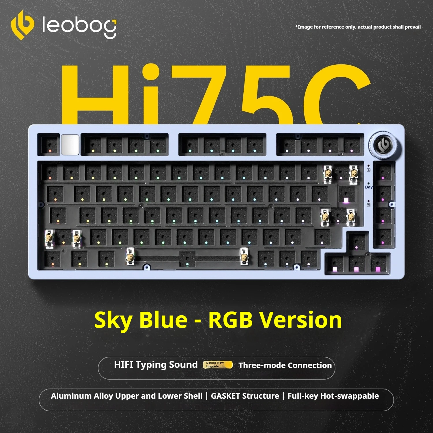Leobog Hi75C/Hi75C Pro Aluminum Wireless Custom Mechanical