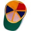 Bamboo Dragonfly Rainbow Sun Cap Funny Adventure Dad Hat Snapback Hat Helicopter Propeller Design for Kids Boys Girls Adult 3