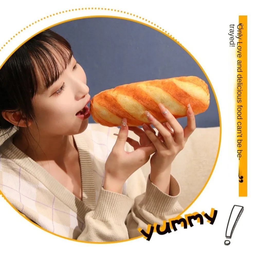 Birthday Gift French Bread Plush Pillow 20/50/70CM Sleeping Companion Simulation Baguette Bread Pillow Soft Lumbar Back plush toys