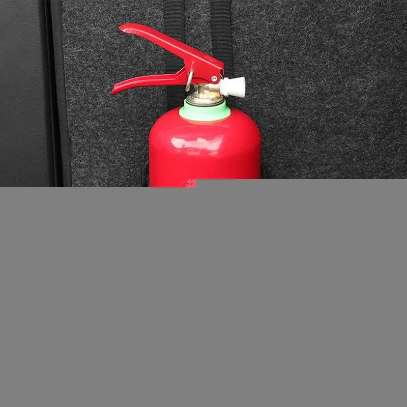 Tasca Salvaspazio Tasca Portaoggetti Per Sedile Posteriore Automatico Borsa Per Estintore Nera Organizer Per Auto Per Il Viaggio Del Bagagliaio Vita Q