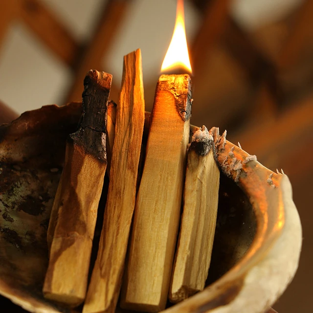 Bastoncini di incenso naturale Palo Santo bastoncini di incenso in legno  purificante guarigione antistress senza profumo per soggiorno di casa -  AliExpress