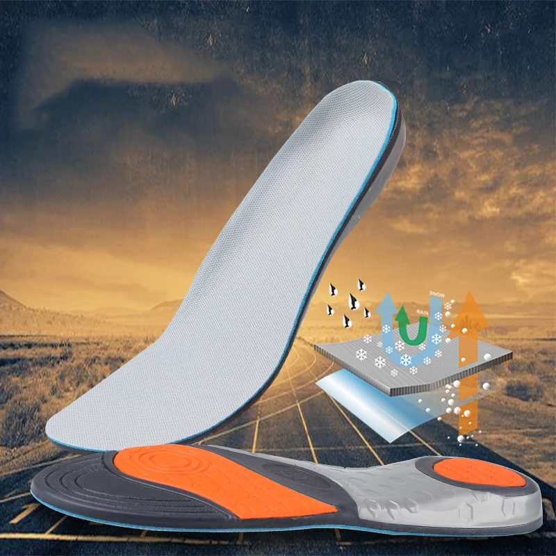 Orthopedic Insole Arch Support Flatfoot Orthopedic Insoles For Feet Ease Pressure Of Air Movement Damping Cushion Sports Insole