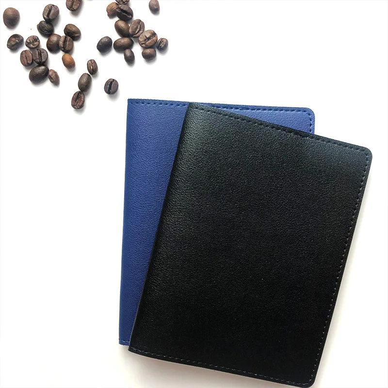 Solid color Simple Travel Passport Cover Card Case Women Men Travel Credit Card Holder ID Document Passport Holder