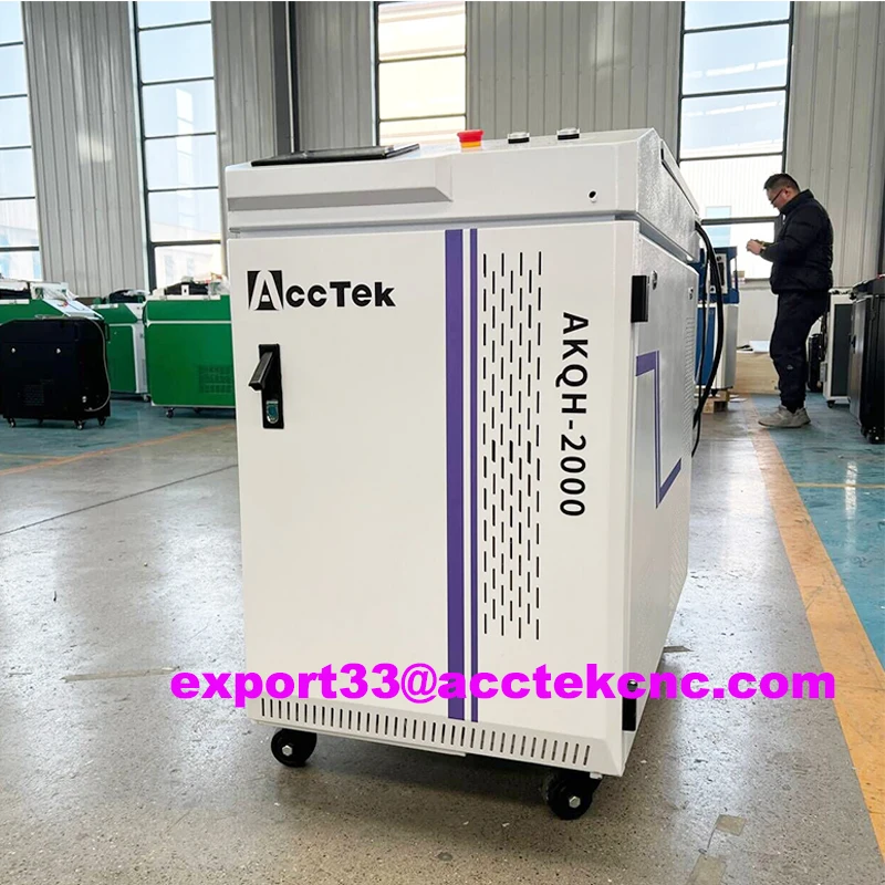 2000W 3000W Laser Metal Cleaning 1500W 1000W Handheld Laser Cleaning Machine Laser Paint Stripping Machine Metal Rust Removal 2