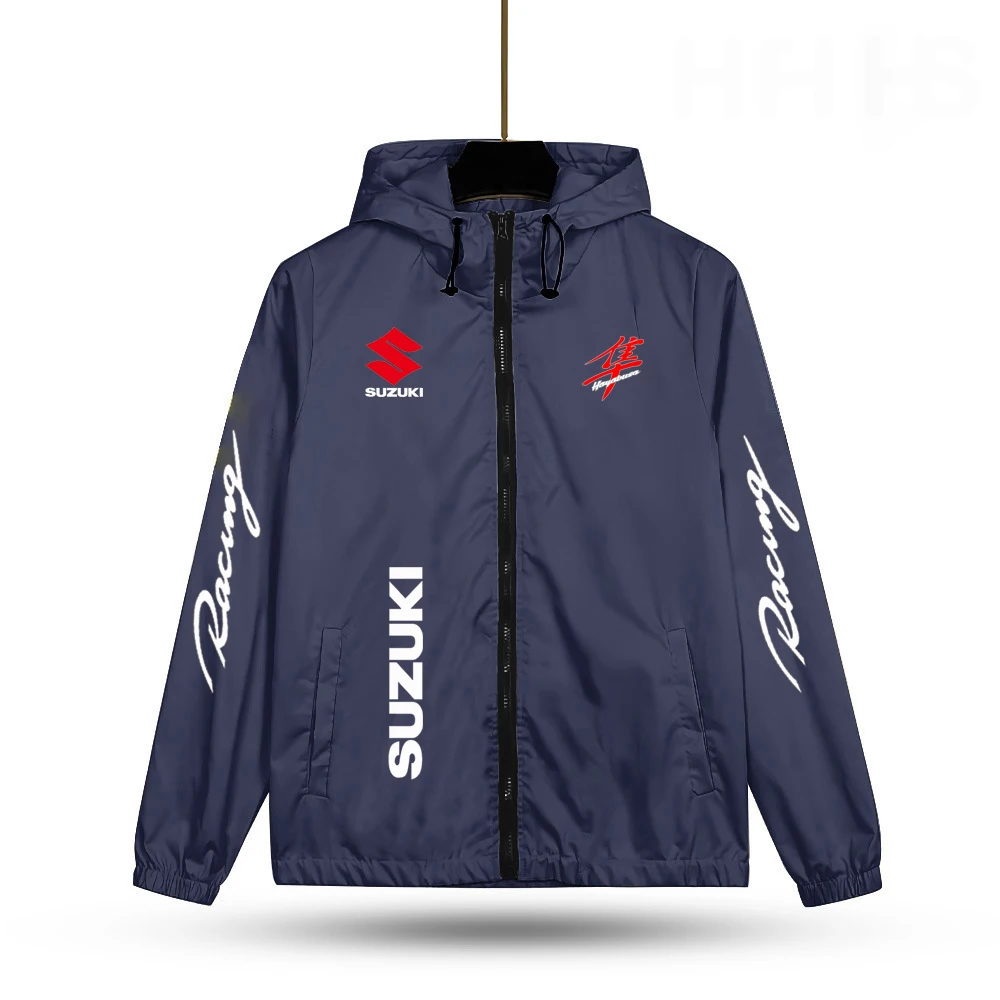 スズキレーシングチームユニフォーム - メンズ軽量日焼け止め