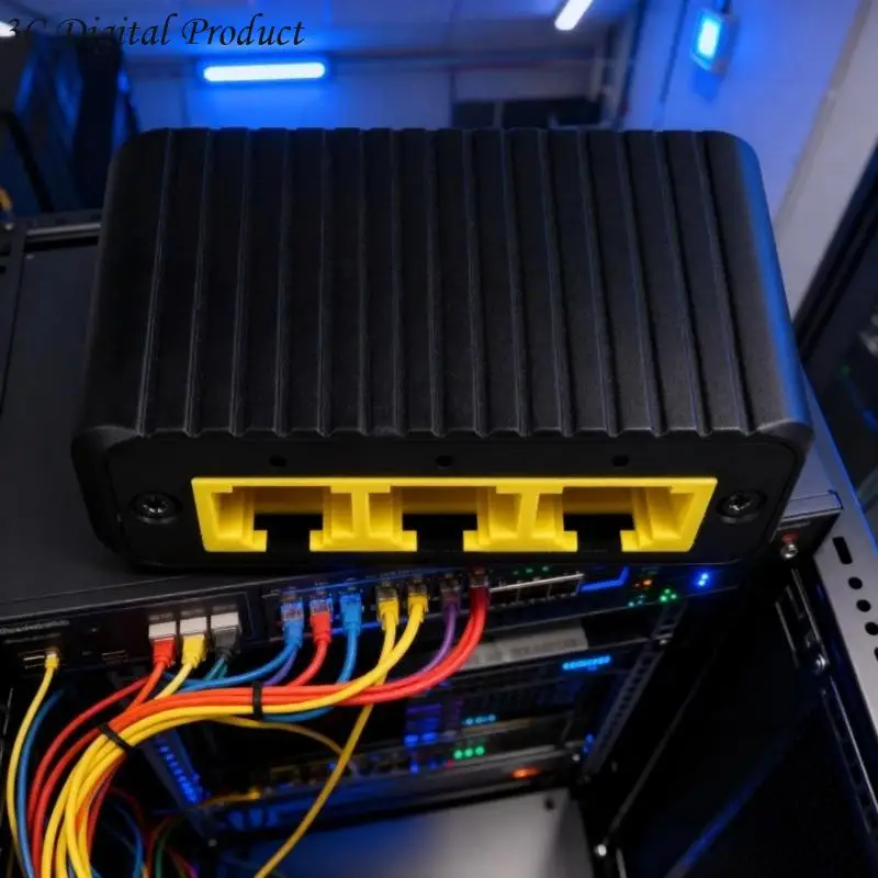 TXE367 기가비트 스위처 4 포트 데스크탑 디자인 IEEE802.3 준수 자동 감지 RJ45 연결 Q84A