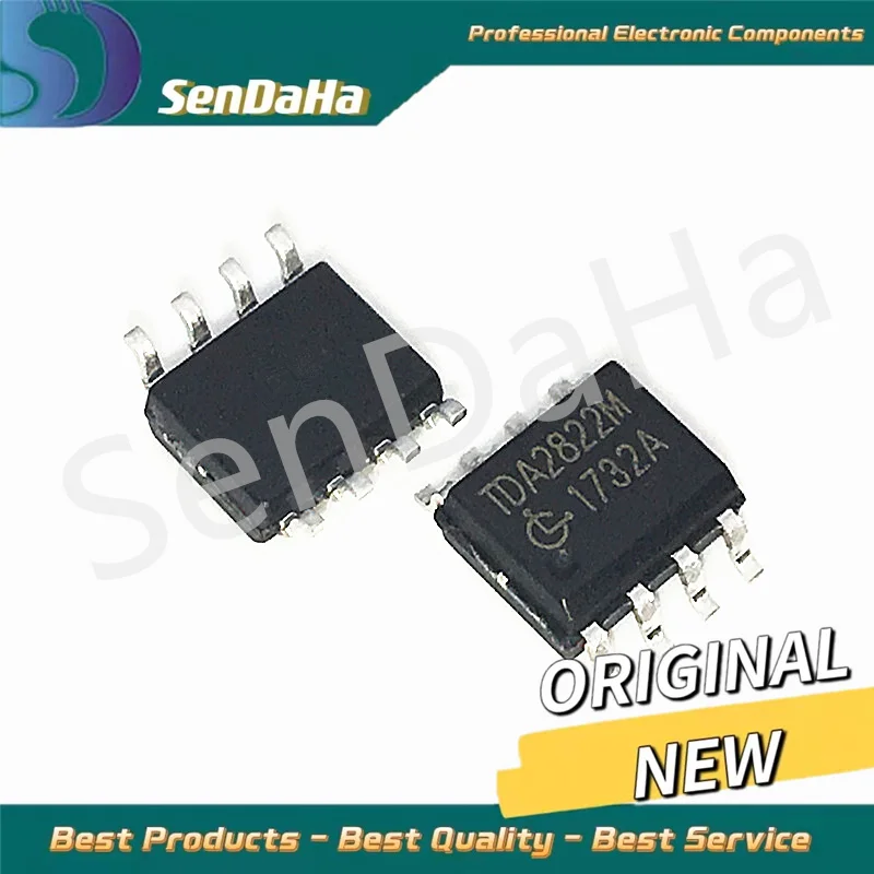 

TDA2822L TDA2822 TDA2822M SOP8 3-6V 9-12V Новый оригинальный 10 шт./лот Бесплатная доставка