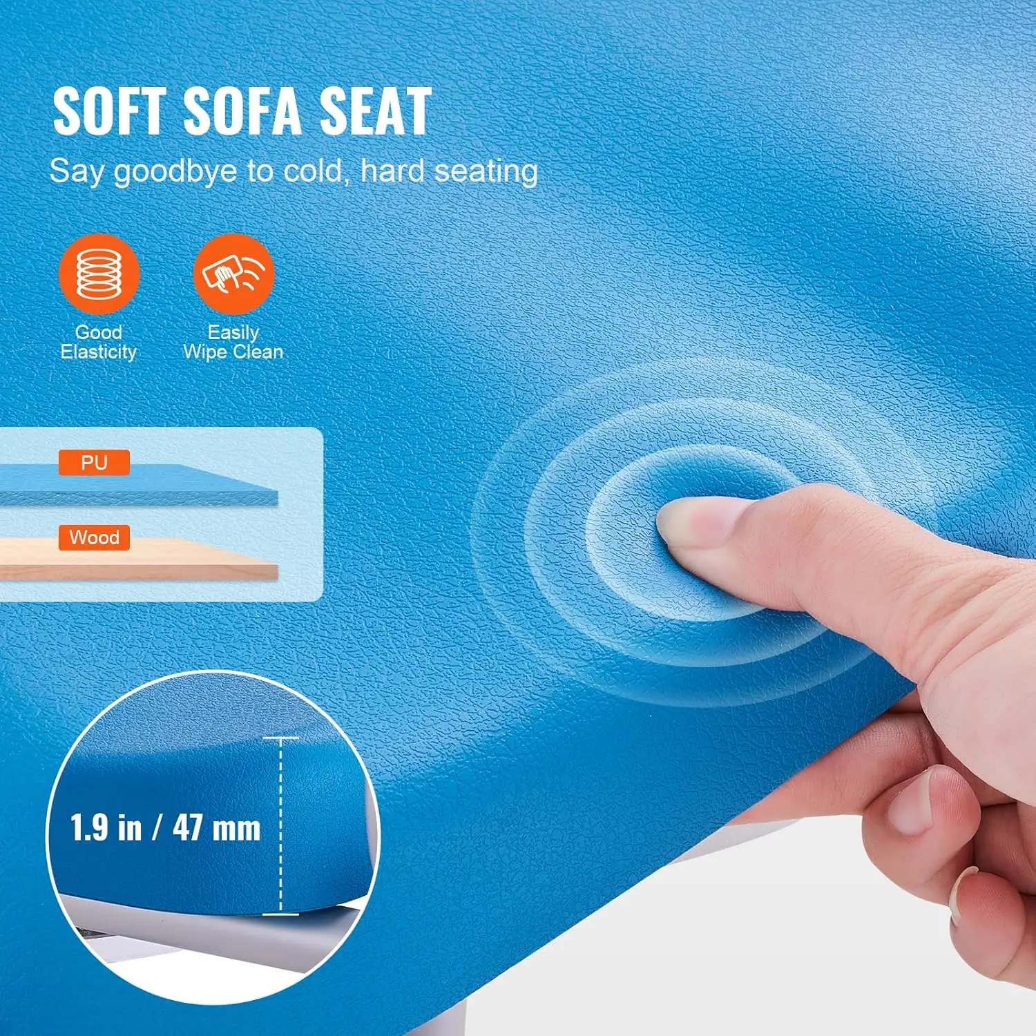 Swivel Shower Chair 360 Degree, Adjustable Shower Seat with Pivoting Arms & Padded Bath Seat for Inside Shower or Tub 3