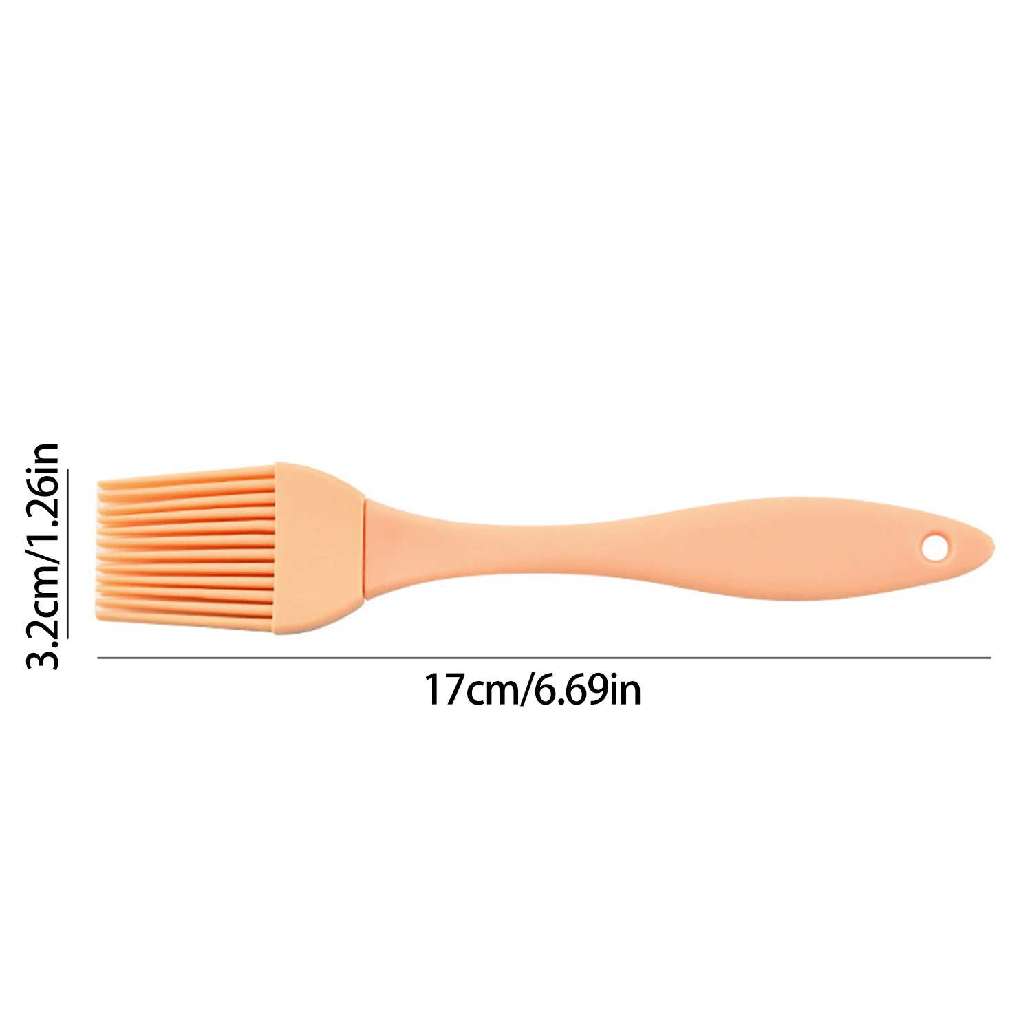 Description Picture 2 of itemSilicone Oil Brush Barbecue Basting Brush Seasoning Sauce Cake Bread Butter Egg Heat Resistant Home Kitchen Baking Cooking Tools