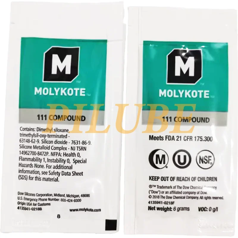 Molykote 111 - Lubrifiant Silicone étanche Pour Vannes Et Robinets | Résiste à L'eau Et Produits Chimiques