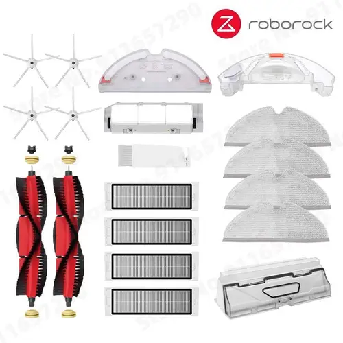 Roborock S5 MAX S50 MAX S55 MAX S6 MAXV HEPA Filter Side/Main Brush Water Tank Tray Mop Dust Box Vacuum Cleaner Accessories - Image 19