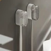 1/6Pcs Wall Mounted Toothbrush Holders Toothbrush Head Cover Dustproof with Lid Toothbrush Organizer Home Bathroom Storage Rack 2