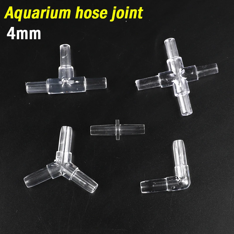 250pc 2/3/4 Way Aquarium Oxygen Pump Hose Connector Fittings Air Pump Tubing Connectors