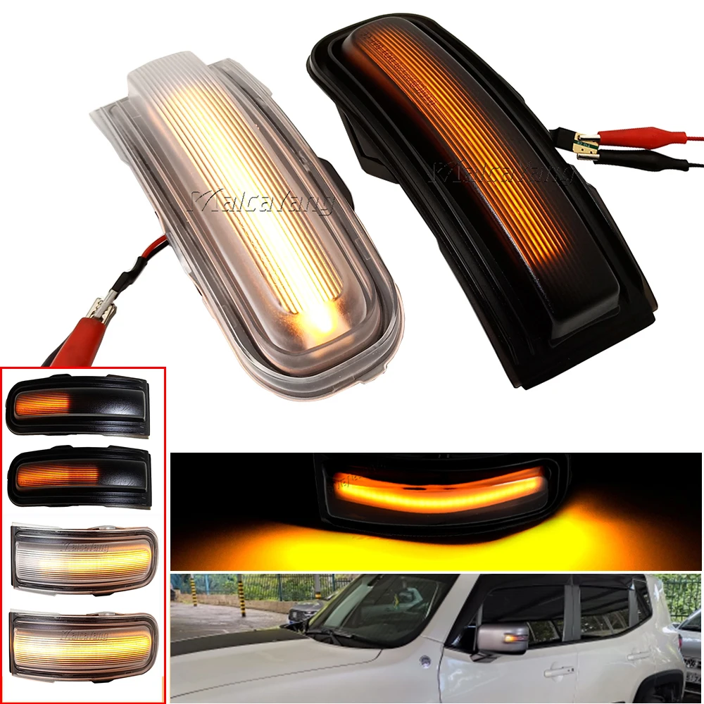 DynamicBlinkerTurnSignalLightSequentialSideMarkerLampFor2015