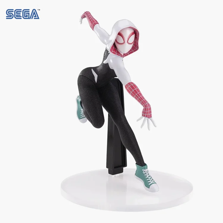 

Original SEGA Marvel Gwen Stacy Spider-Man Across the Spider-Verse Anime Figure Luminasta Gwendolyn Maxine Stacy Super Hero Toy