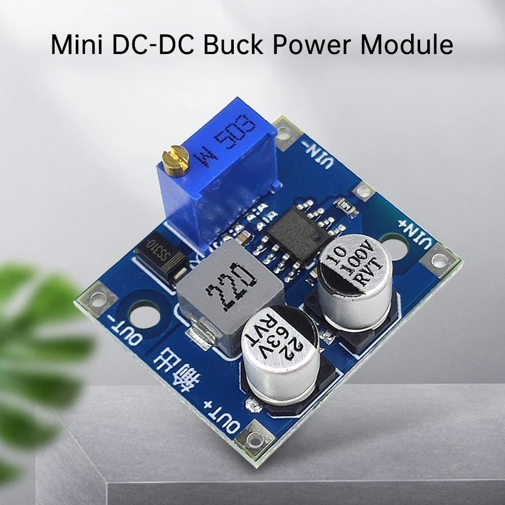 Mini Dc-Dc Modulo Di Alimentazione Step-Down Convertitore Cc Uscita Ingresso 5-80V Gamma Regolabile 1-62V Picco 1.5A