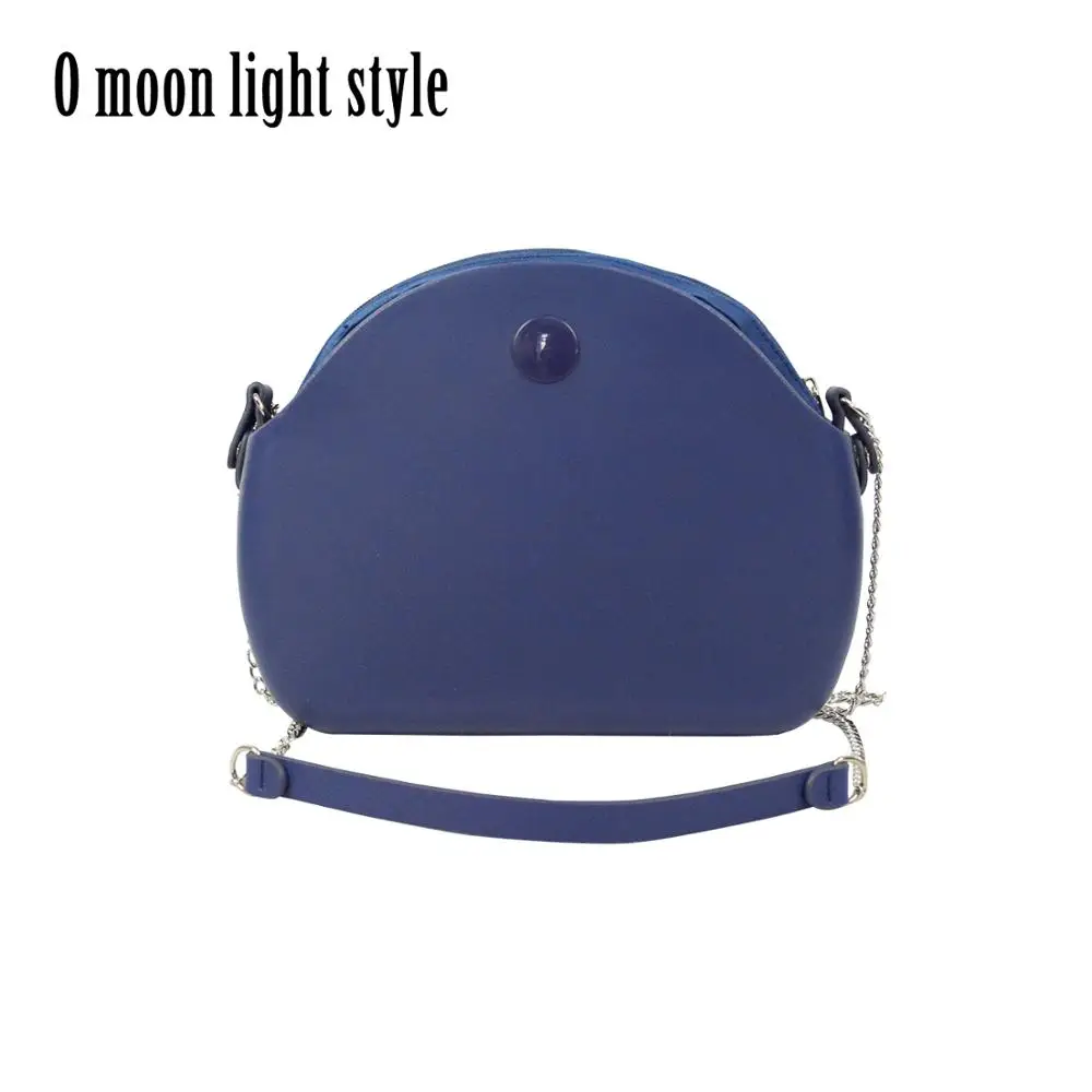 New O Bag Moon Light Body Con Catena Lunga Tasca Interna Impermeabile Borsa In Gomma Silicon O Moon Light Obag Borsa Da Donna